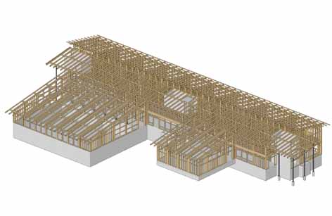 Holzbauplanung Schulhaus in Craioca